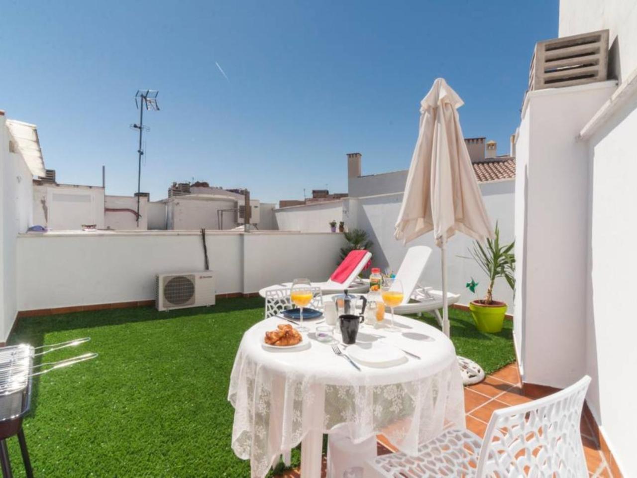 Appartement Atico Centro Historico A/c Bbq Wifi Málaga